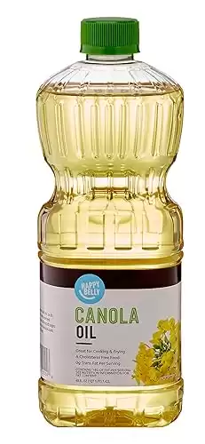 Amazon Brand - Happy Belly Canola Oil, 48 Fl Oz