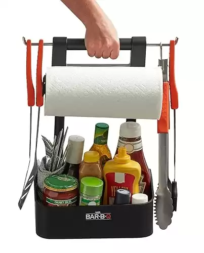 Mr. Bar-B-Q Adjustable Grilling Caddy