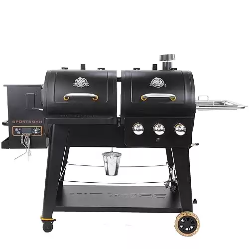 Pit Boss Sportsman 1230 Pellet/Gas Combo Grill