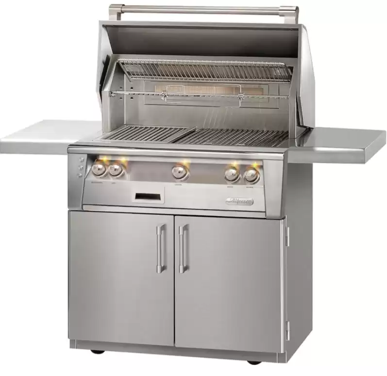 Alfresco ALXE 42-Inch Freestanding Gas Grill with Rotisserie