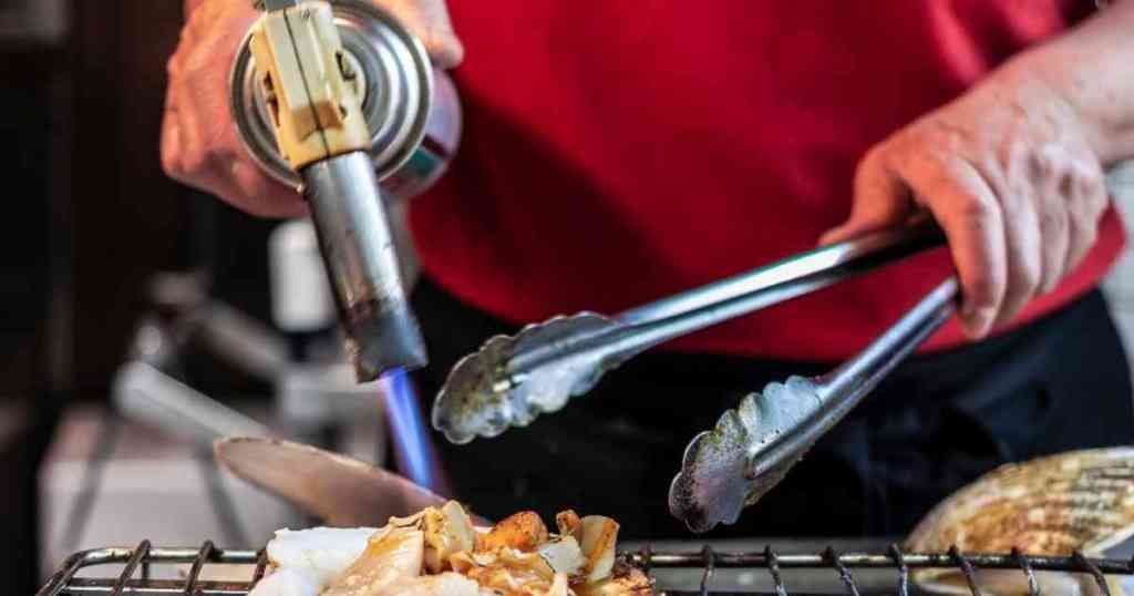 using grill gun for cooking