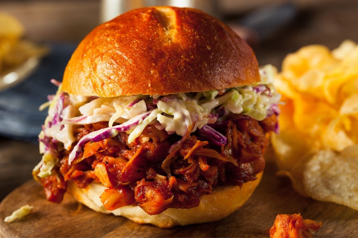 Jackfruit BBQ Sandwich