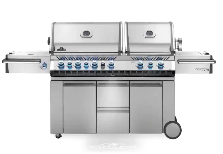 Napoleon Prestige PRO 825 Freestanding Gas Grill w/ Infrared Rear Burner