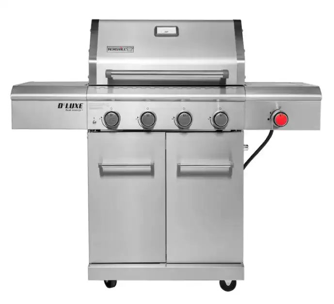 Nexgrill Deluxe 4-Burner LP Grill w/ Side Burner