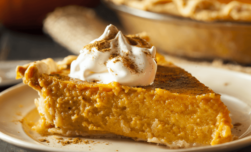 smoked pumpkin pie