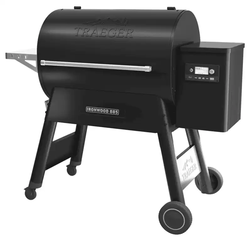 Traeger Grills Ironwood 885 Wood Pellet Grill and Smoker with WIFI Smart Home Technology, Black