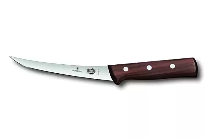 Victorinox-Swiss-Army-Cutlery Rosewood Curved 6" Boning Knife